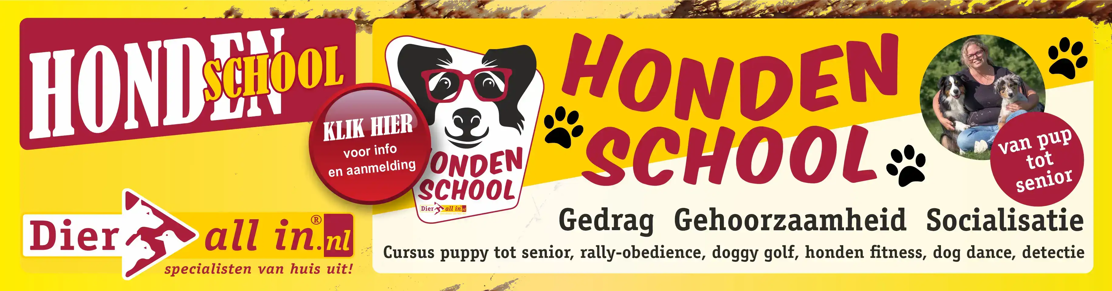 Aanmelding hondenschool
