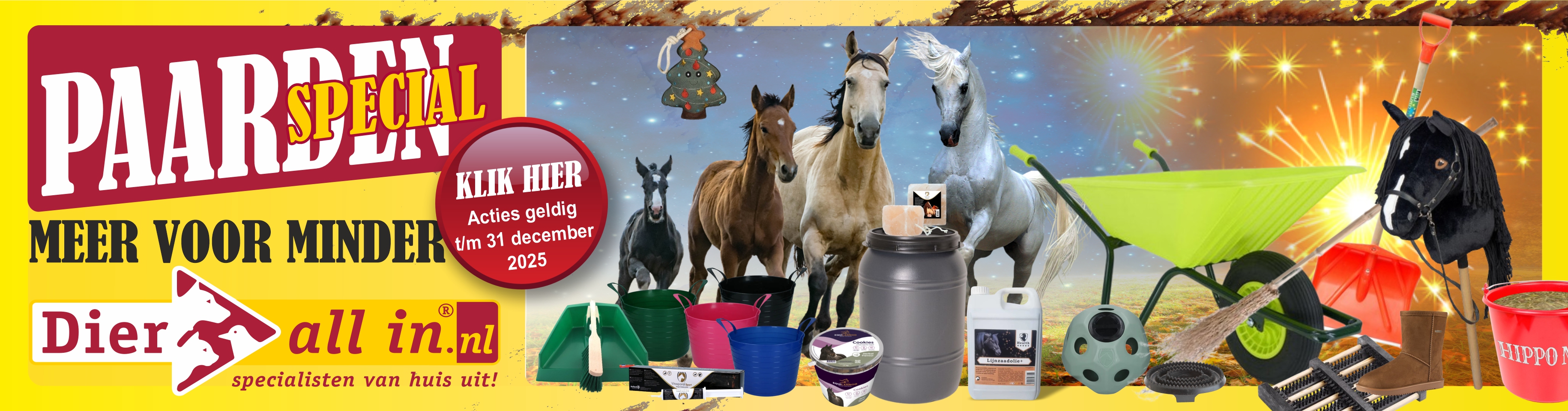 Paardenspecial (december actie)