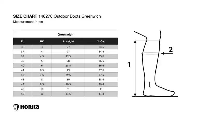 HORKA OUTDOOR LAARS GREENWICH ZWART