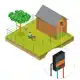 GALLAGHER HONDEN EN KATTEN TUIN KIT, COMPLETE SCHRIKDRAAD SE