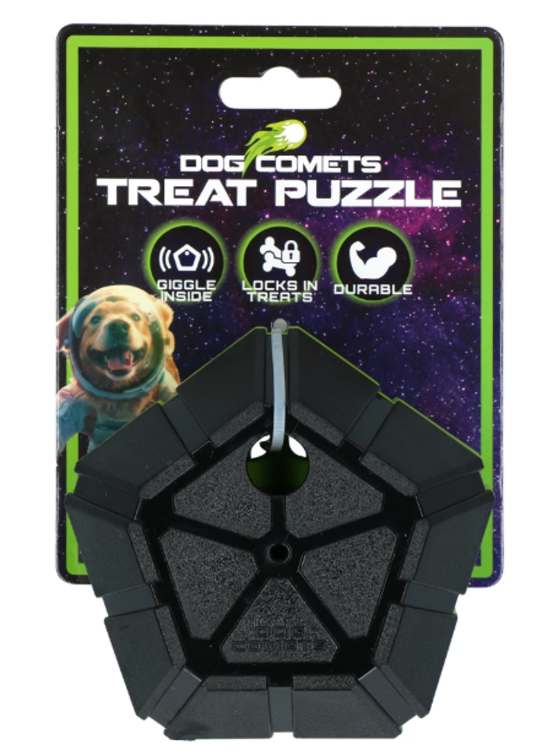 DOG COMETS TREAT PUZZLE GROEN