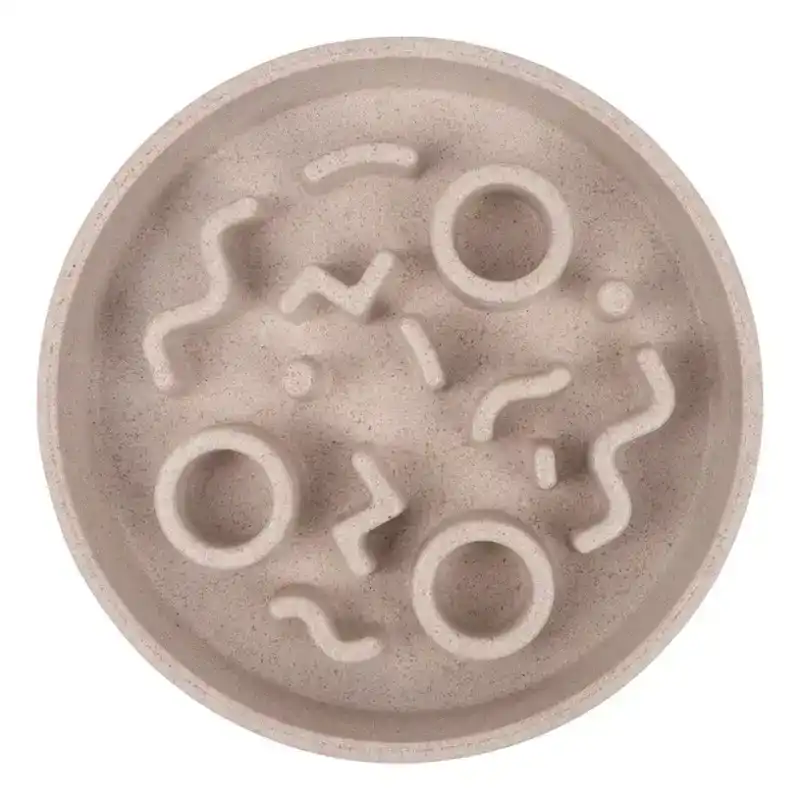 DISTRICT 70 BAMBOO CAT SLOW FEEDER - Ø 13,5 CM - MERENGUE
