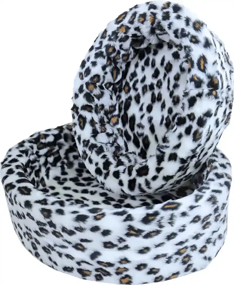 TEDDYMAND SNEEUWPANTERPRINT 40CM