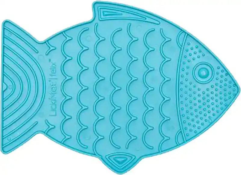 LICKIMAT LIKMAT FELIX KAT TURQUOISE 22CM