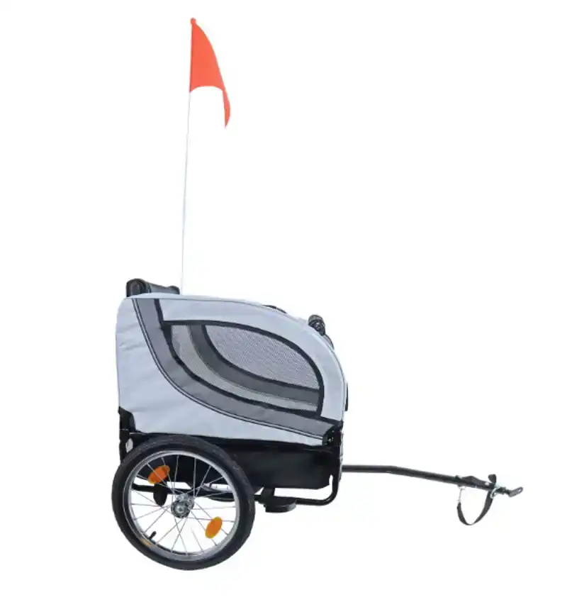FIETSKAR MEDIUM RUN LICHTGRIJS/ANTRACIET
