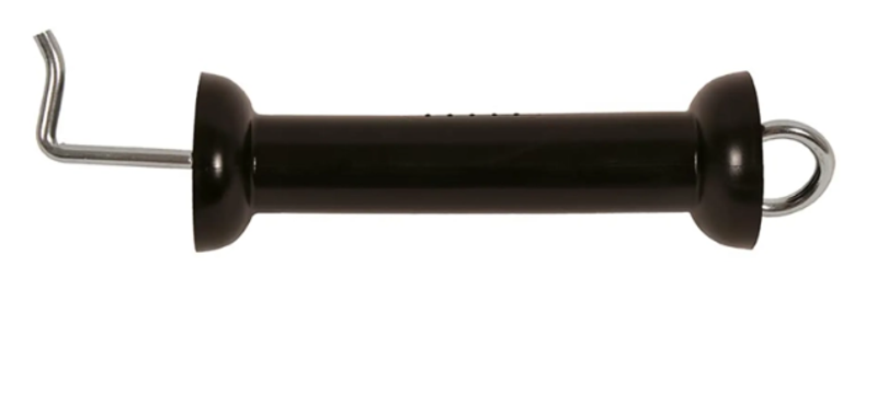 POORTGREEP (ZWART, MET N-HAAK) 10 STUKS