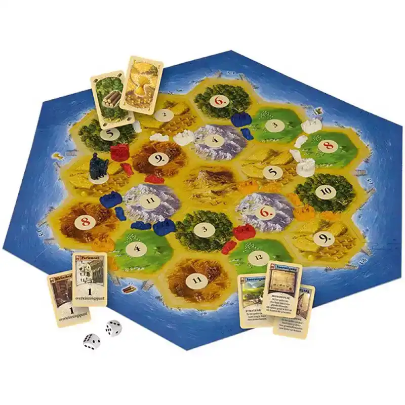 CADEAUSHOP BASISSPEL KOLONISTEN VAN CATAN, 3500 PUNTEN