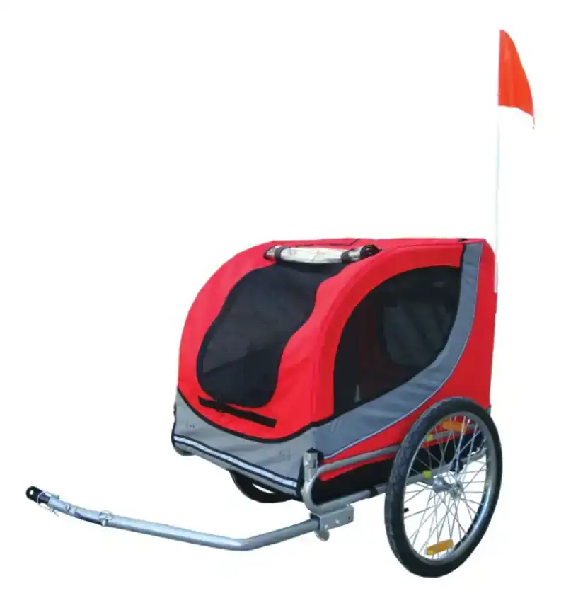 FIETSKAR MAXI RUN ROOD/GRIJS