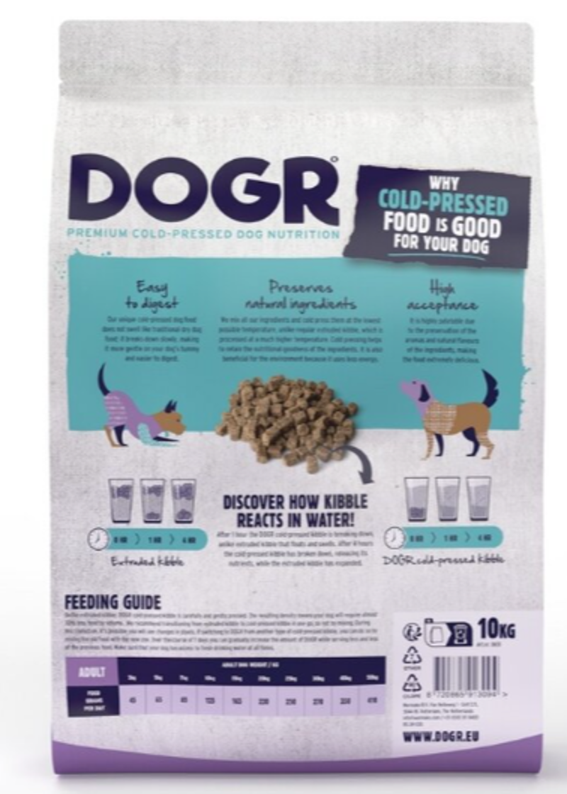 DOGR - ADULT TURKEY & DUCK - 10 KG