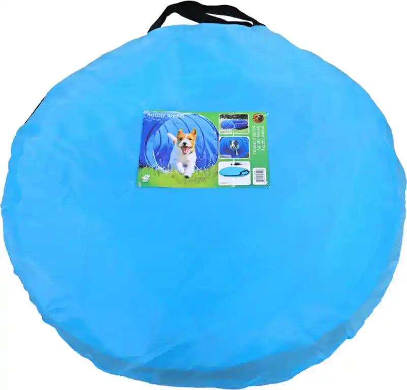 AGILITYTUNNEL BLAUW NYLON