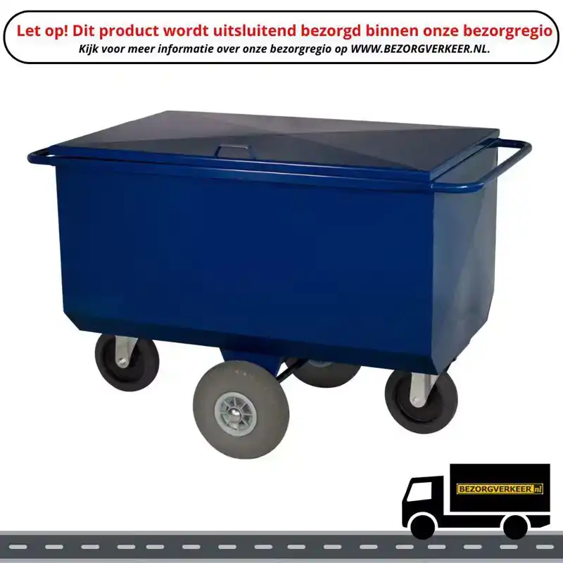 VOERWAGEN BLAUW SOFTWIELEN 275L