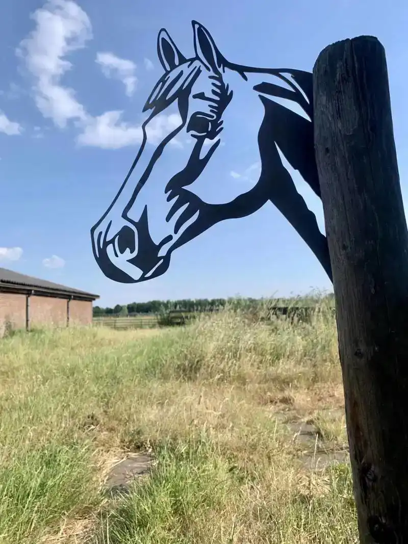 METALEN PAARD FORMAAT M