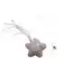 DUVO+ CUSHY STER MET ELASTIEK & BEL 17,5 CM GRIJS