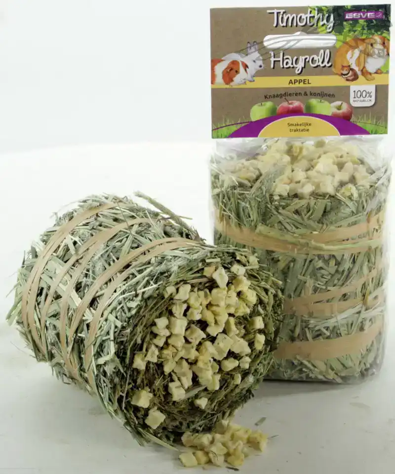 TIMOTHY HAY ROLL APPEL 8X100 GR