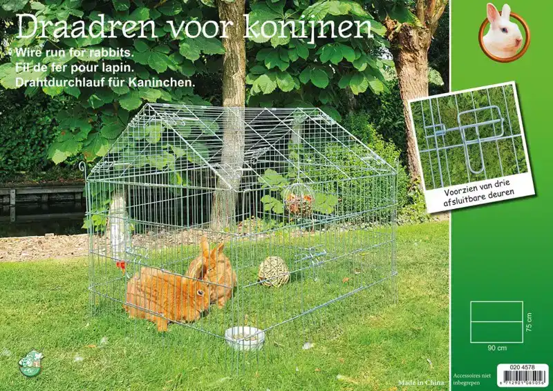 BOON DRAADREN PUNTDAK VERZINKT 90X75X75C