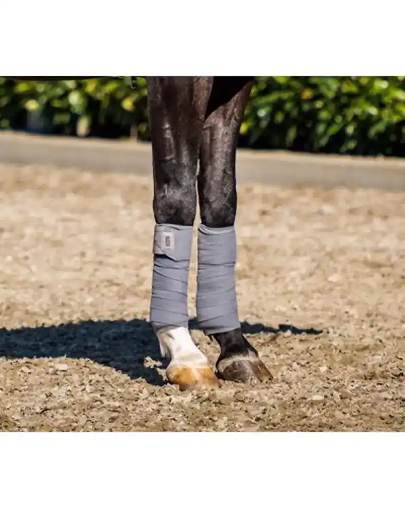 SHOWTIME CROWN BANDAGE SET 4 STUKS GRIJS