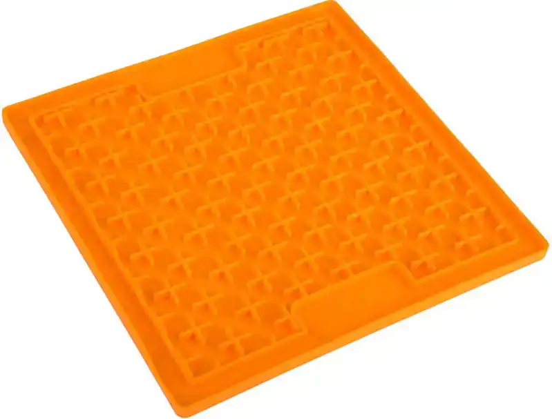 LICKIMAT LIKMAT BUDDY HOND ORANJE 20CM