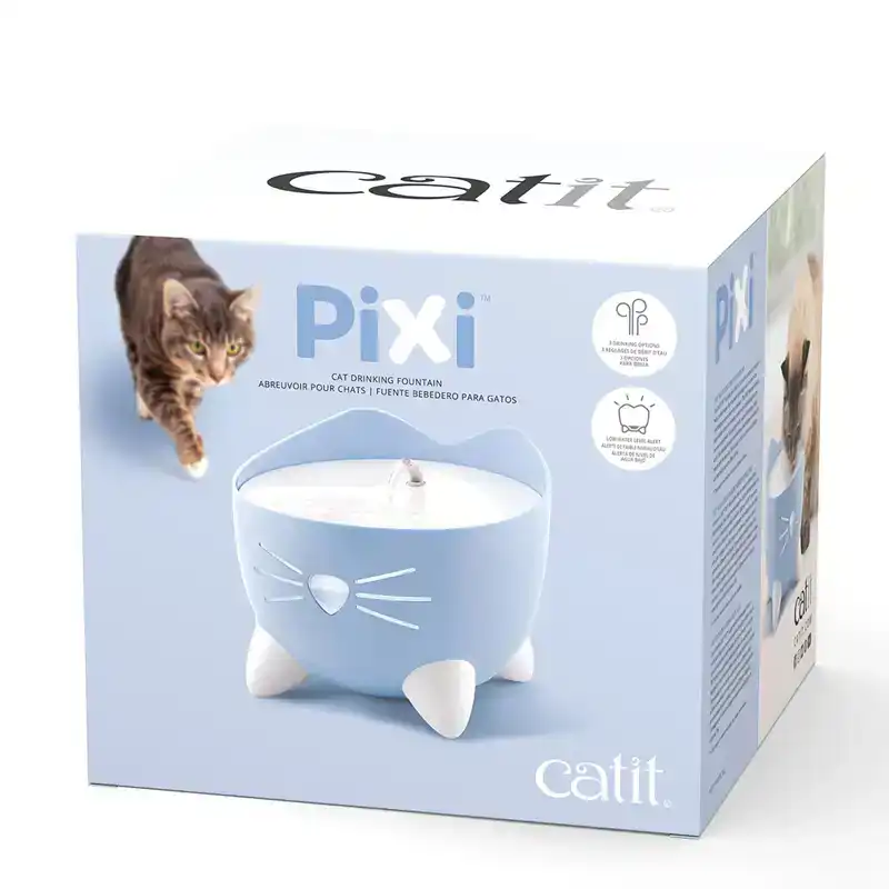 CAT IT PIXI DRINKFONTEIN BLAUW