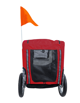 FIETSKAR MEDIUM RUN ROOD/GRIJS