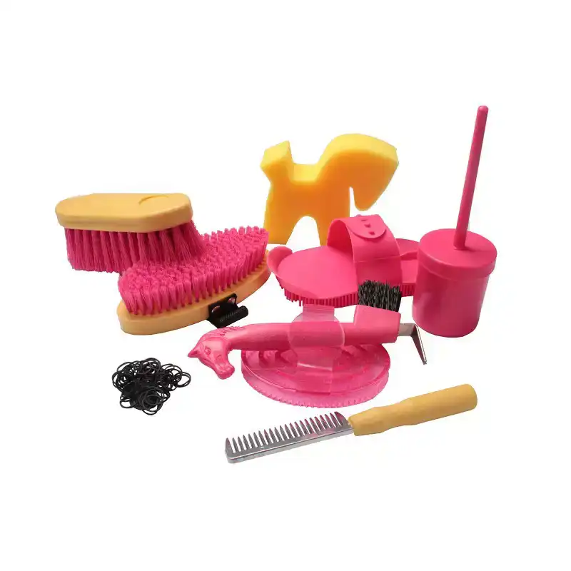 RED HORSE GROOMING BOX HOT PINK