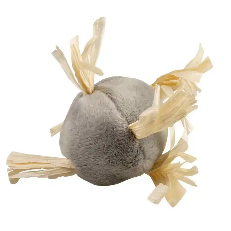 DUVO+ CUSHY BAL MET MAÏS KAF 10 CM GRIJS