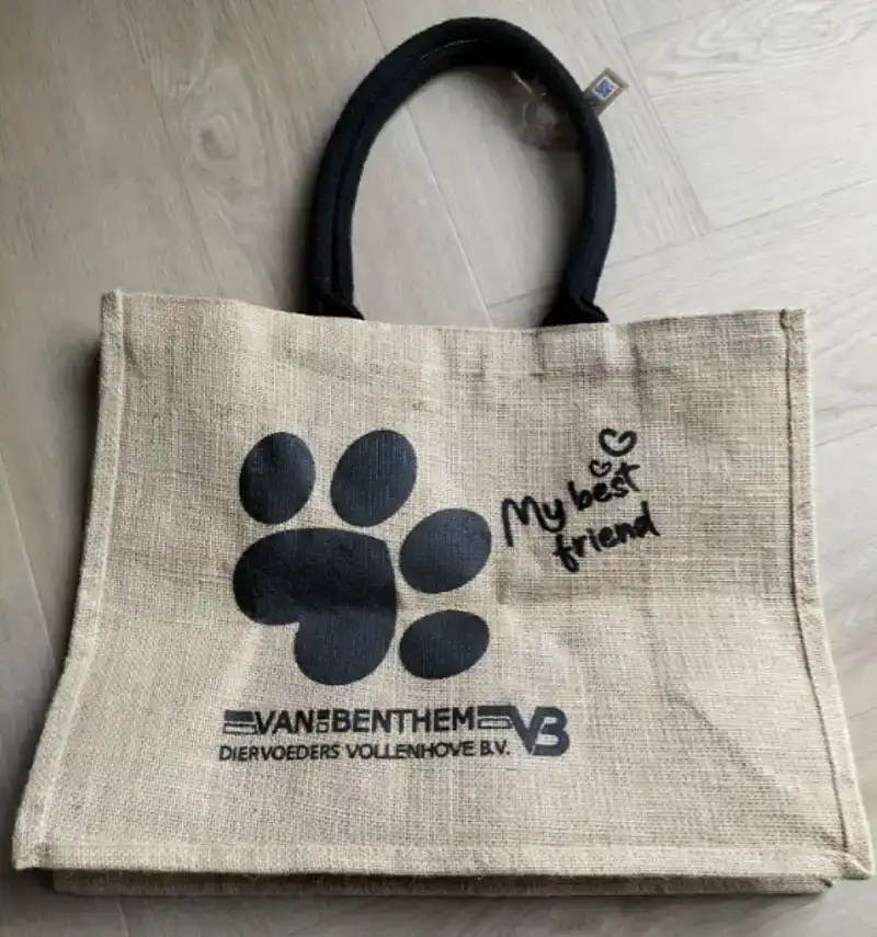 CADEAUSHOP JUTE SHOPPER, 250 DIER ALL IN PUNTEN