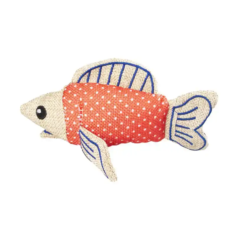 DUVO+ RETRO RODE HAAI 15 CM ROOD