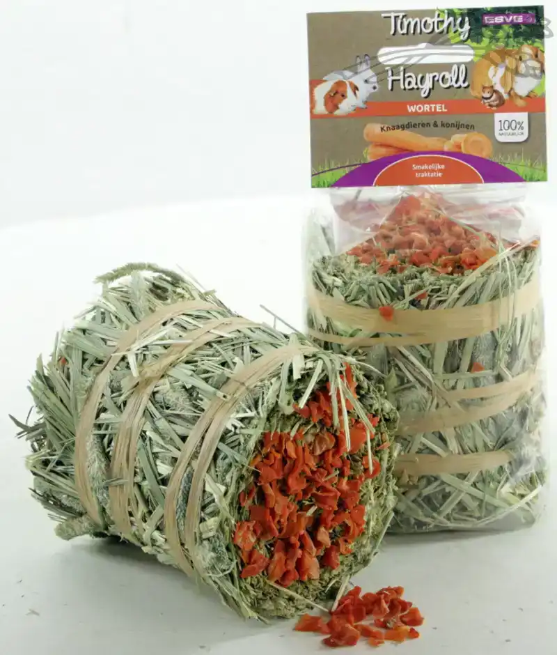 TIMOTHY HAY ROLL WORTEL 8X100 GR