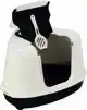 HOEKTOILET FLIP CAT CORNER ZWART