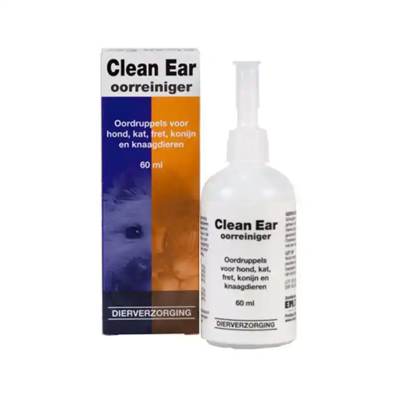 SANIMAL CLEAN EAR OORREINIGER 60 ML