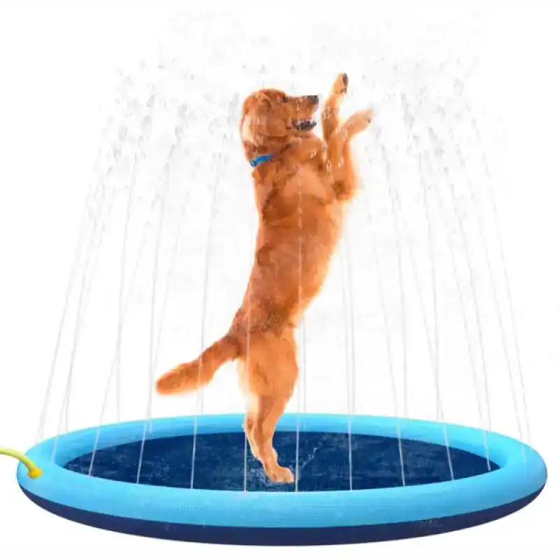 KOWLOON COOL SPRINKLER MAT BLAUW S 100CM