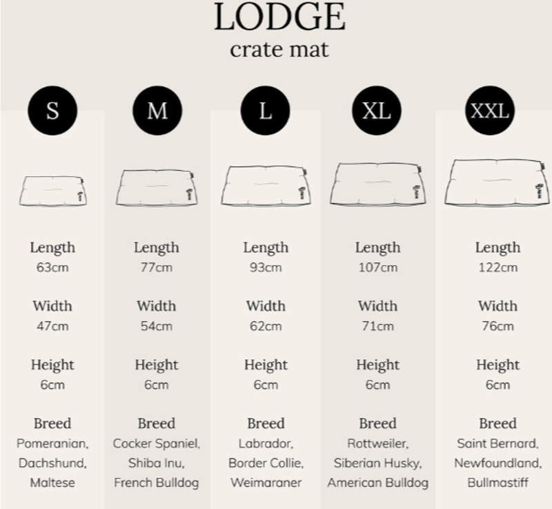 DISTRICT 70 LODGE CRATE MAT - DARK GREY - M