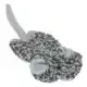 DUVO+ CUSHY KNISPER MUIS 18 CM GRIJS