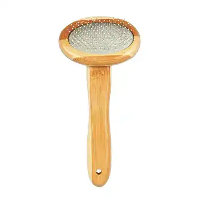 DUVO+ BAMBOO SLICKERBORSTEL SMALL 18X9CM