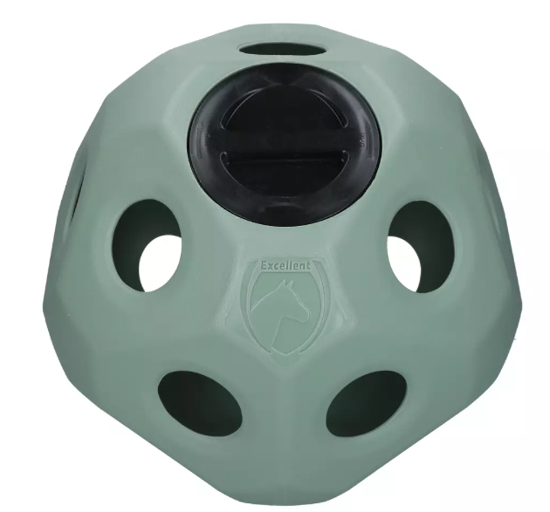 EXCELLENT HORSE SLOW FEEDING BALL GROEN