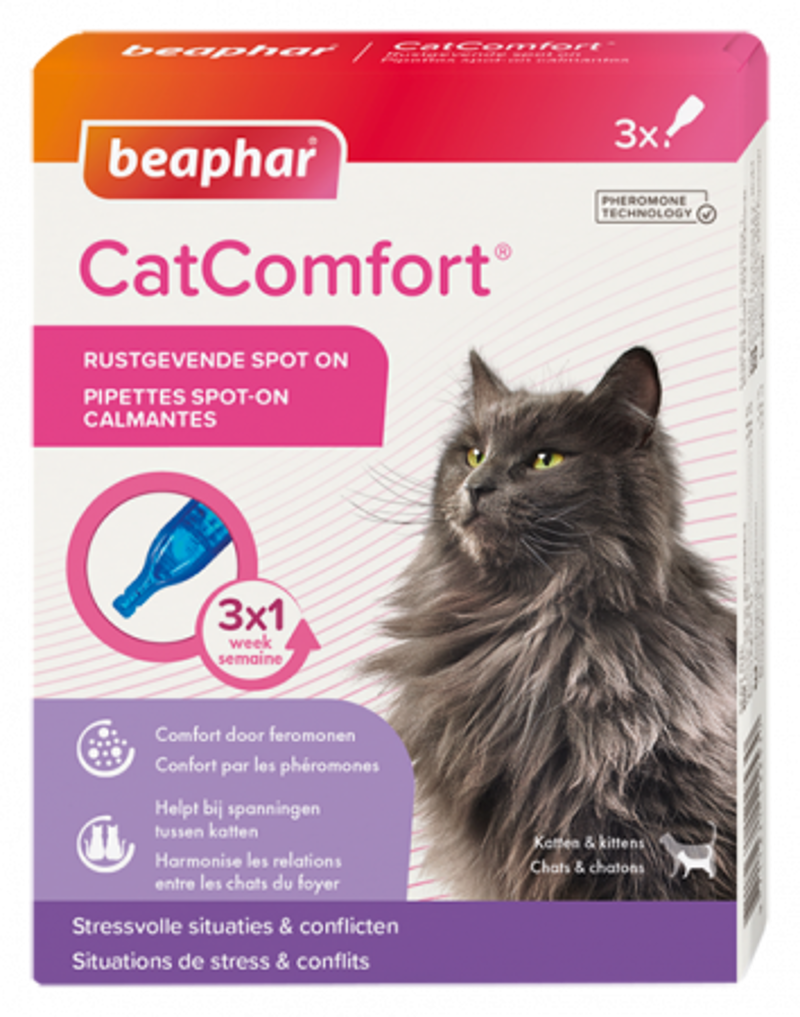 BEAPHAR CATCOMFORT SPOT ON 3 PIPETTEN