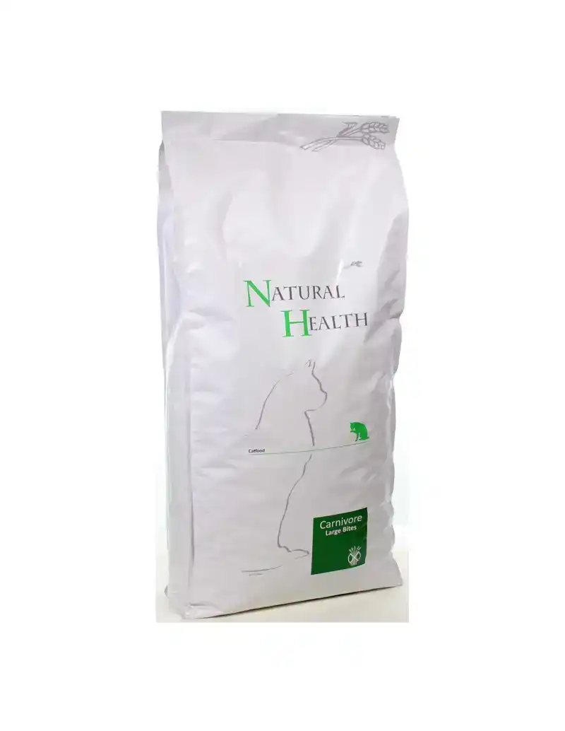 NATURAL HEALTH CAT CARNIVORE LARGE BITE 15KG