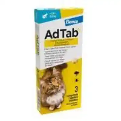 ADTAB KAUWTABLET KAT 2-8 KG 3 TAB