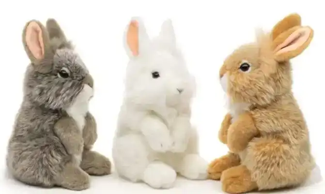CADEAUSHOP PLUCHE ANGORA KONIJN ZITTEND, 650 ALL IN PUNTEN