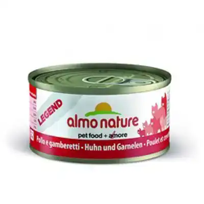 ALMO NATURE CAT KIP EN GARNALEN 70 GR.