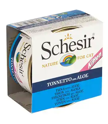 SCHESIR KAT BLIK KITTEN TONIJN-ALOE 85 GRAM