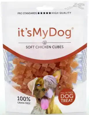 IT'S MY DOG CHICKEN SOFT CUBES 85 GRAM