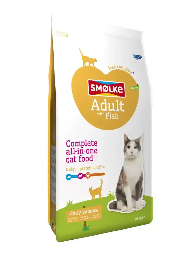 SMOLKE KAT ADULT FISH & RICE 10 KG