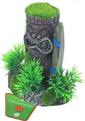 BOON AQUA DECO ORNAMENT TOTEM MET SURFPLANK 9.5X7CM