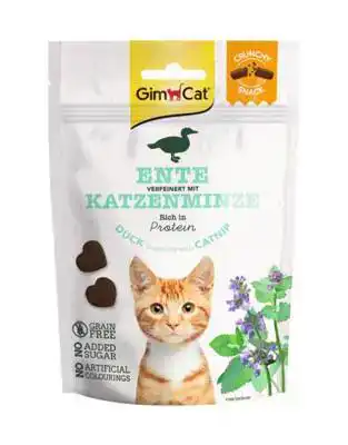 GIMCAT CRUNCHY SNACK EEND & CATNIP 50 GRAM