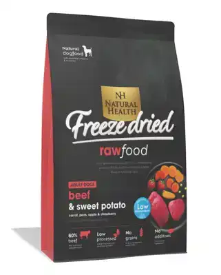 NATURAL HEALTH DOG FREEZE DRIED BEEF 400 GR