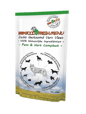 FARM FOOD FRESH MENU POUCH PENS-HART 125 GRAM
