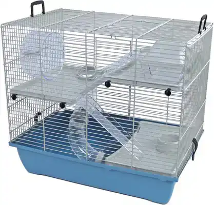 INTERZOO HAMSTERKOOI PINKY 3 PASTEL BLAUW