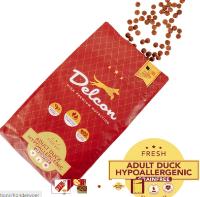 DELCON ADULT DUCK HYPOALLERGENIC 10 KG