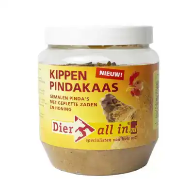 DIER ALL IN KIPPEN PINDAKAAS 330 ML